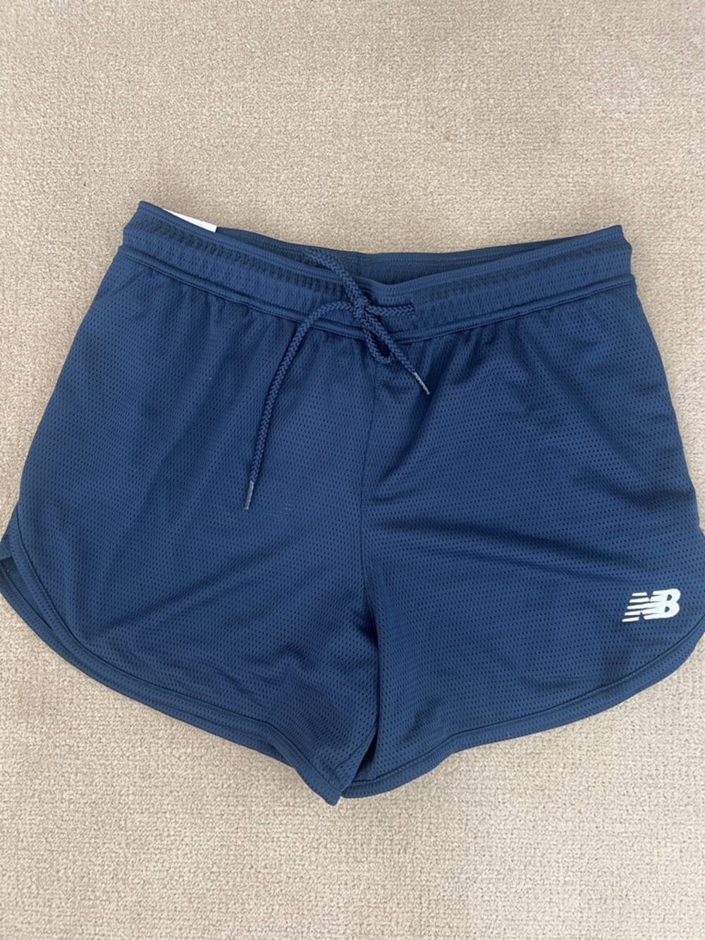 New Balance Women's Navy Blue Mesh Running Shorts